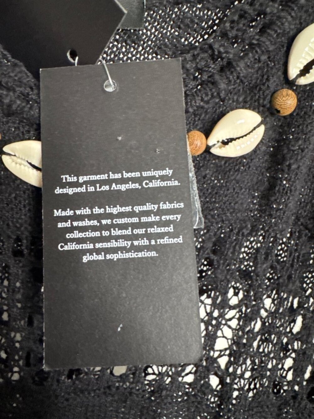NWT Rails Kiana Dress Black Size Medium - Picture 12 of 16